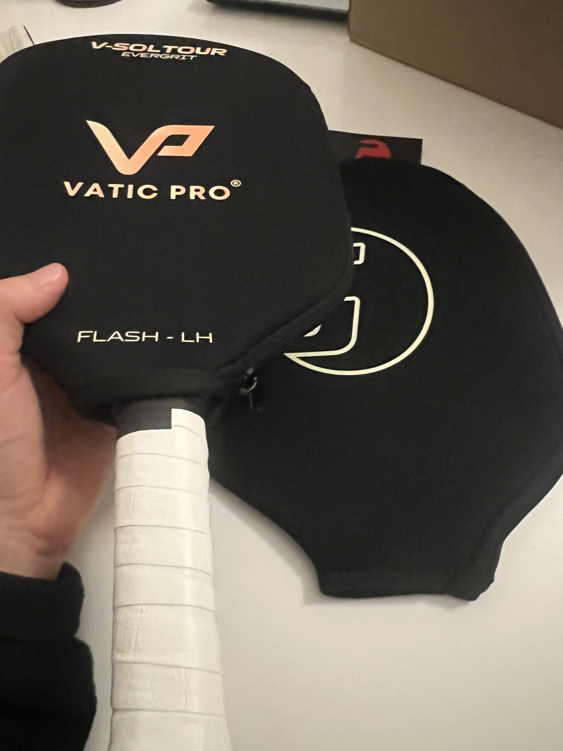 Vatic Pro Flash LH included paddle cover beside GAMMA cover